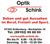 Optik Schink in Gräfenberg
